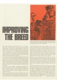 Improving The Breed
